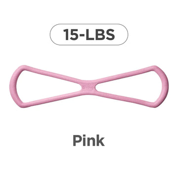 Pink Figure 8 Resistance Band