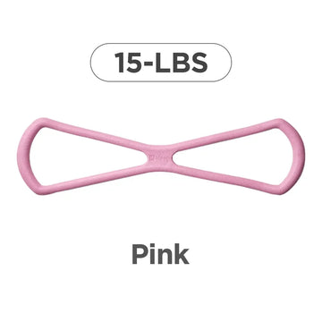 Pink Figure 8 Resistance Band