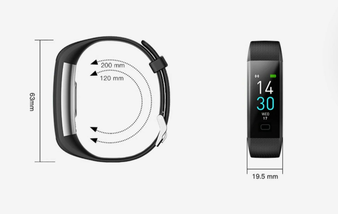 Pink Fitness Tracker