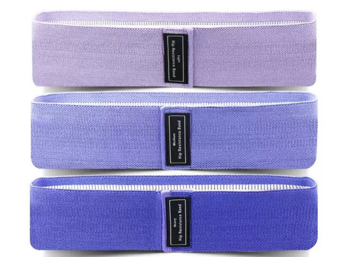 Fabric Pilates Bands for Lower Body Workouts