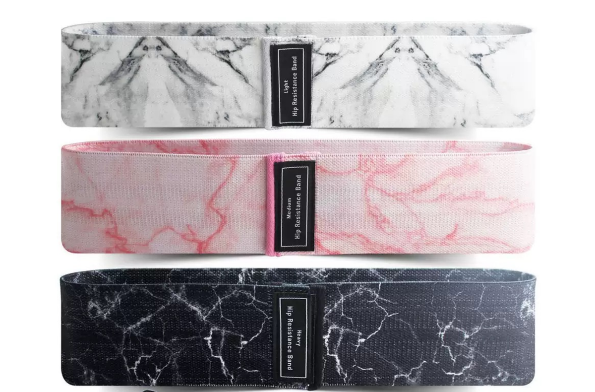 Fabric Pilates Bands for Lower Body Workouts