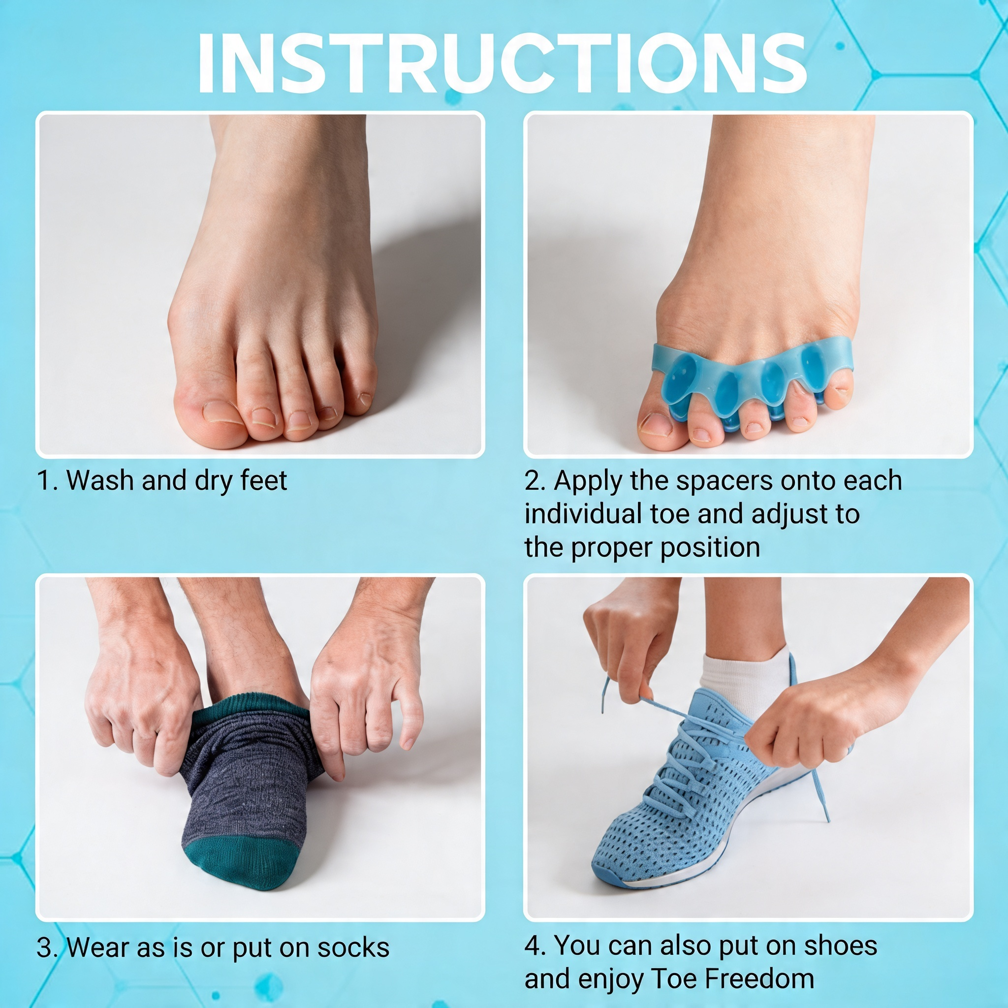 Zenlisse Toe Separators