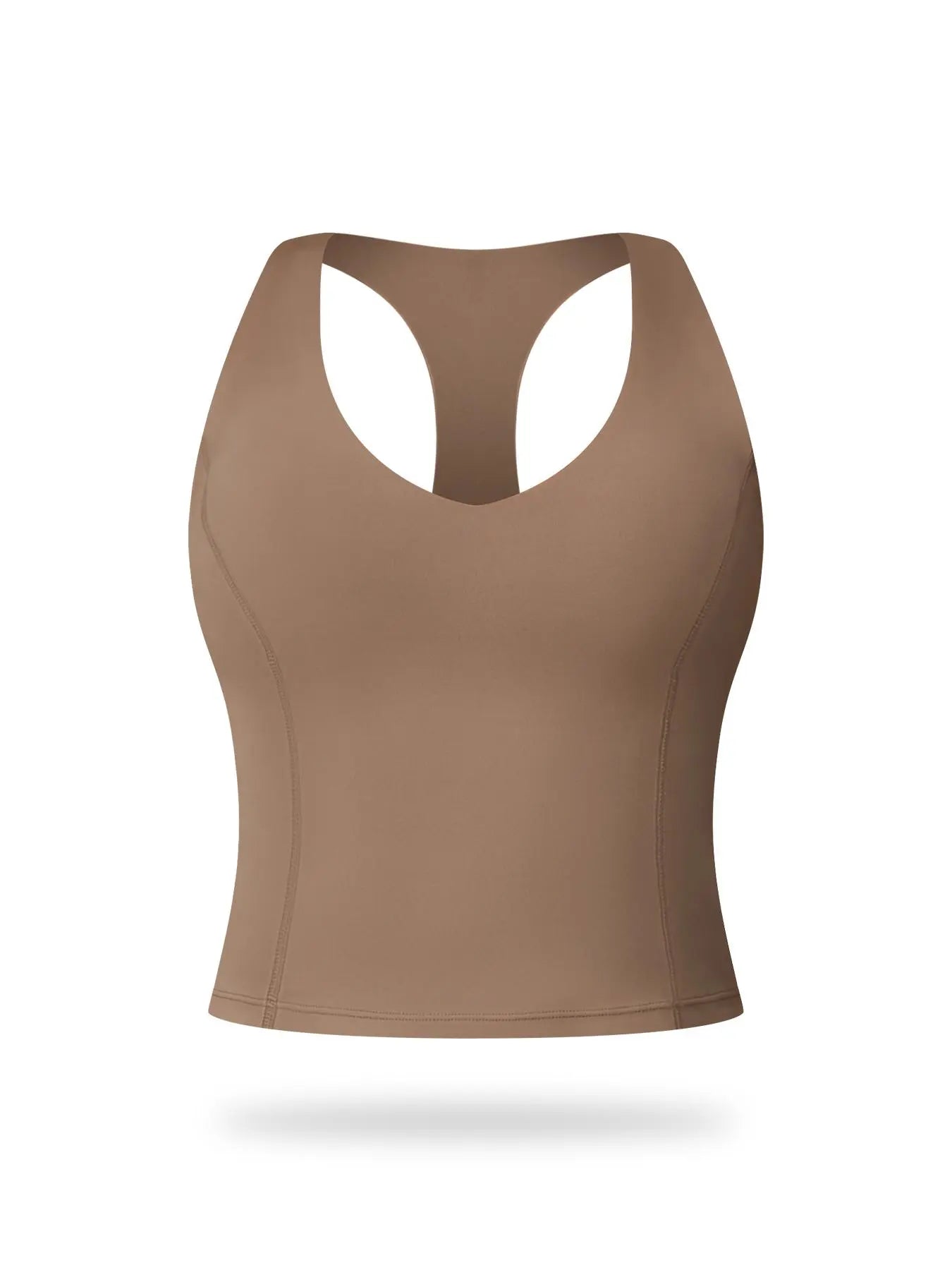 Flowelle Breathable Training Singlet - Fawn Brown