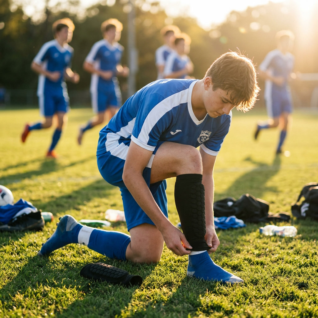 Honeycomb Soccer Shin Guards (1 Pair)