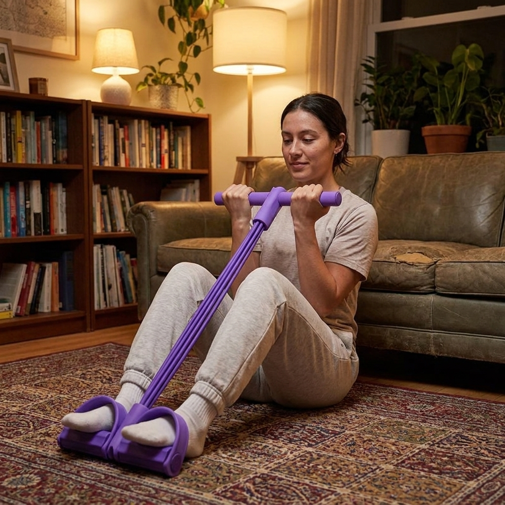 Multi-Tube Full-Body Resistance Pedal Trainer
