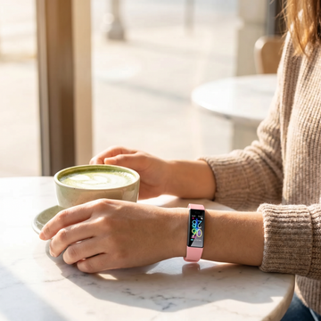 Pink Fitness Tracker