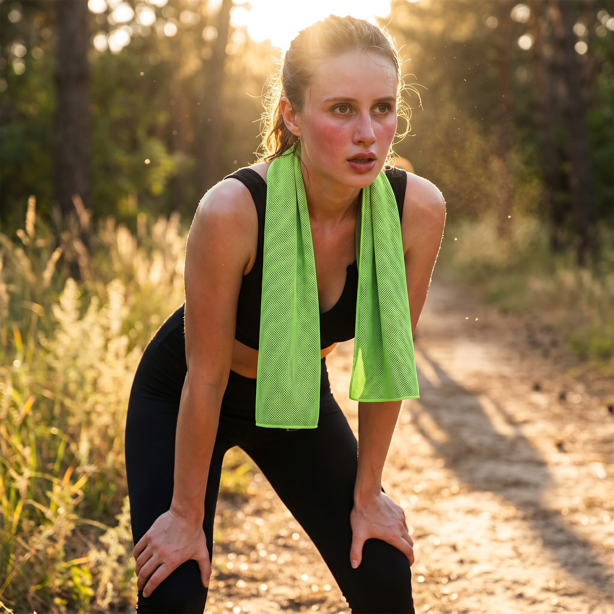 Instant Cooling Sports Towel with Case