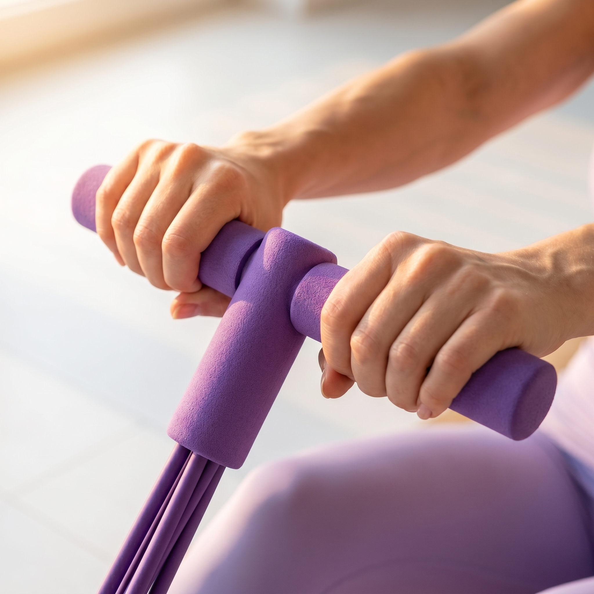 6-Tube Full-Body Resistance Pedal Trainer