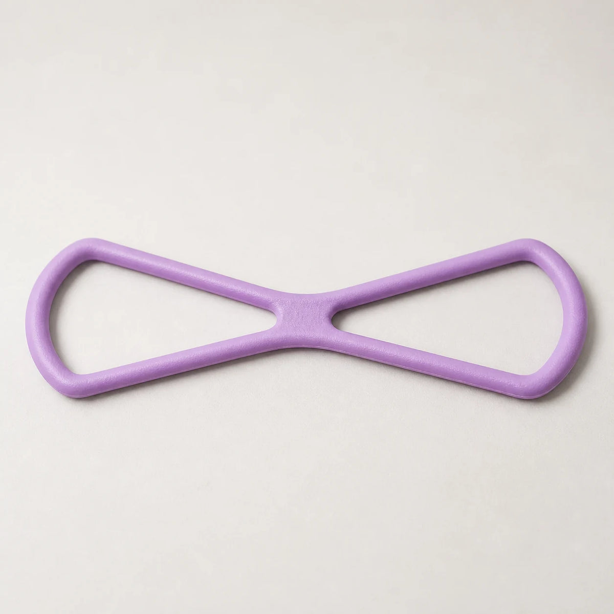 Purple 15 pound figure 8 resistance band for home workouts